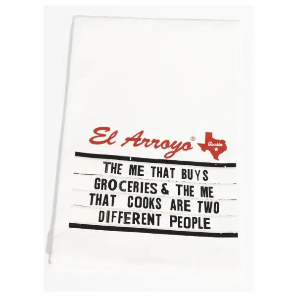 El Arroyo Two Different People Tea Towel Puckett's Fine Jewelry Benton, KY
