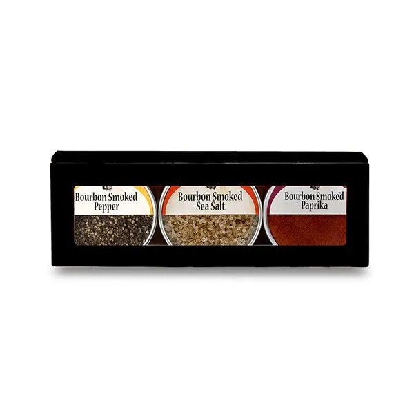 Bourbon Barrel Foods 3 Spice Pack - Salt, Pepper, Paprika Puckett's Fine Jewelry Benton, KY