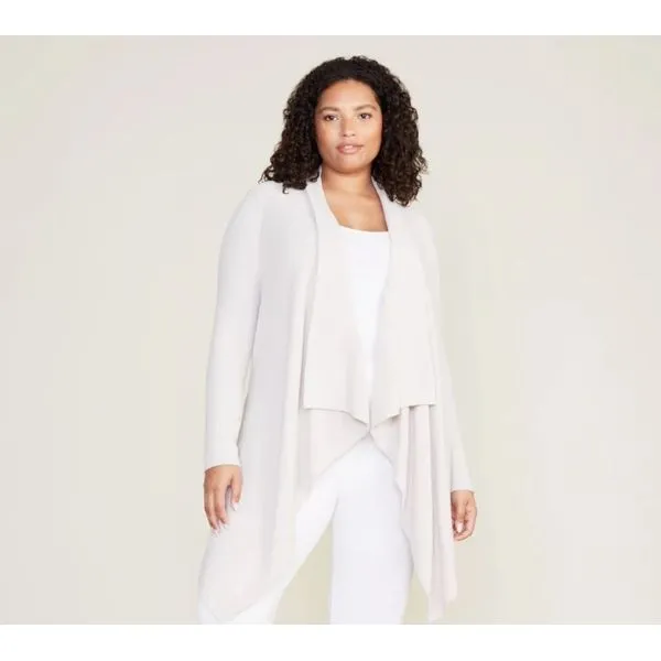 BAREFOOT DREAMS COZYCHIC UNTRA LIGHT HI/LO CARDIGAN--FOG GRAY--- LARGE/XL Puckett's Fine Jewelry Benton, KY