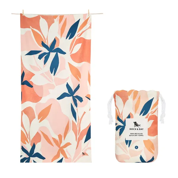 Dock and Bay Beach Towel - Terracotta Tropics - Large Puckett's Fine Jewelry Benton, KY