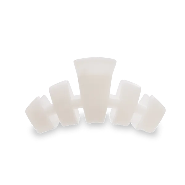 Teleties Classic Medium Coconut White Hair Clip Puckett's Fine Jewelry Benton, KY