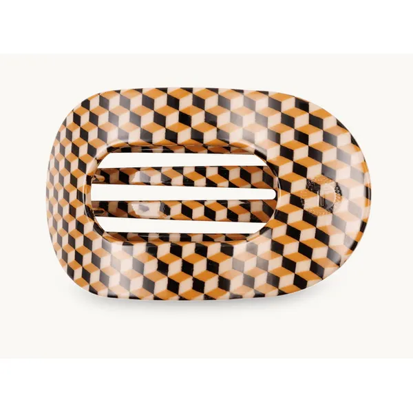 Teleties Gone Glamping Medium Flat Round Hair Clip Puckett's Fine Jewelry Benton, KY