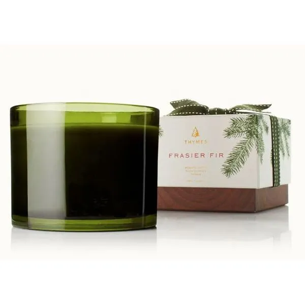 Thymes Frasier Fir Green 3-Wick Candle Puckett's Fine Jewelry Benton, KY