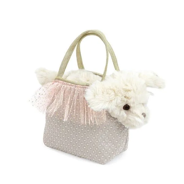 Mon Ami Sugar Maltese Puppy Plush Toy And Purse Set Puckett's Fine Jewelry Benton, KY