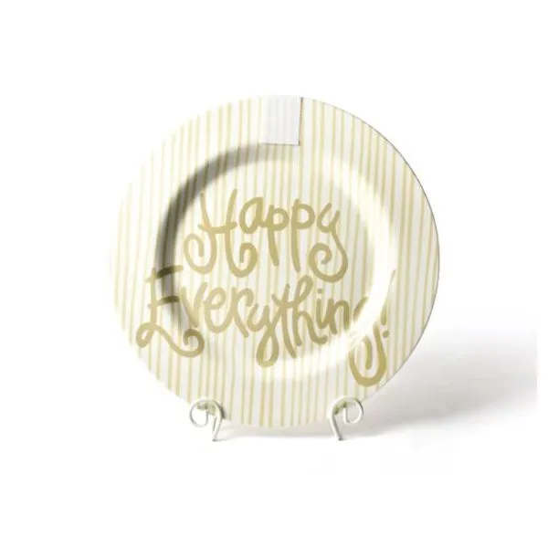 Happy Everything Neutral Skinny Stripe Big Platter Puckett's Fine Jewelry Benton, KY