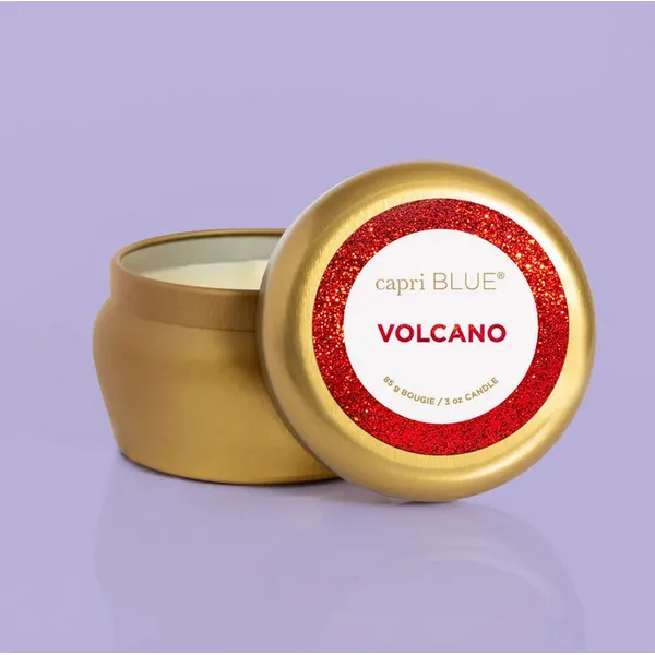 CAPRI BLUE 3 OZ GLAM MINI TIN, VOLCANO Puckett's Fine Jewelry Benton, KY