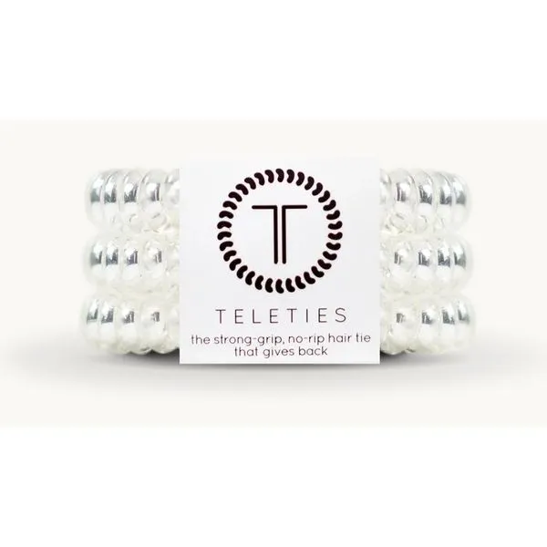 Teleties Crystal Clear Large Hair Ties Puckett's Fine Jewelry Benton, KY