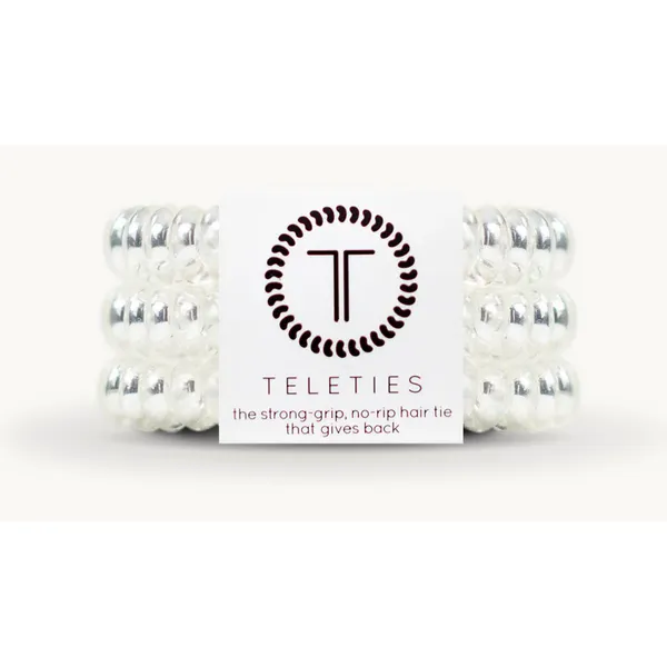 Teleties Crystal Clear Large Hair Ties Puckett's Fine Jewelry Benton, KY