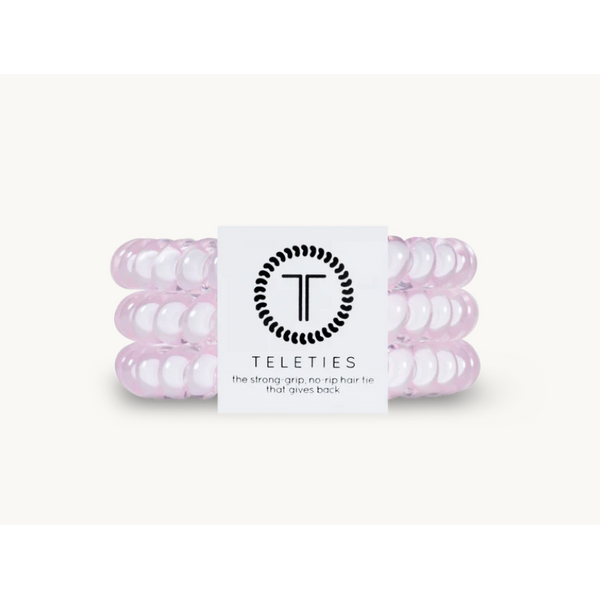 Teleties Rose Water Pink Small Hair Tie Puckett's Fine Jewelry Benton, KY