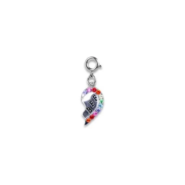 Charm It! BFF Broken Heart Charm Silver Puckett's Fine Jewelry Benton, KY