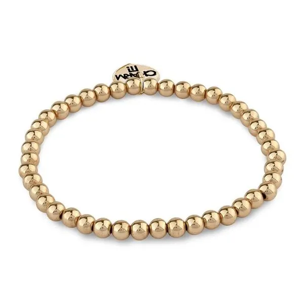 Charm It! Gold Stretch Bead Bracelet Puckett's Fine Jewelry Benton, KY