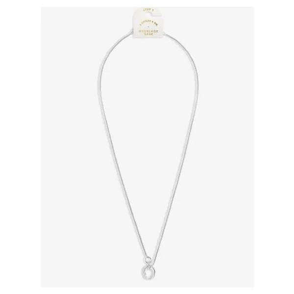 Charm Bar Rolo Chain- 1 Charm Clasp- Silver Plated Puckett's Fine Jewelry Benton, KY