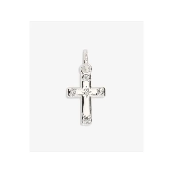 Charm Bar - Faith- Silver Plated Small Charm Image 2 Puckett's Fine Jewelry Benton, KY