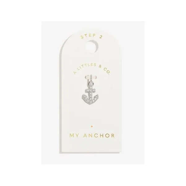 Charm Bar -My Anchor - Silver Plated Small Charm Puckett's Fine Jewelry Benton, KY