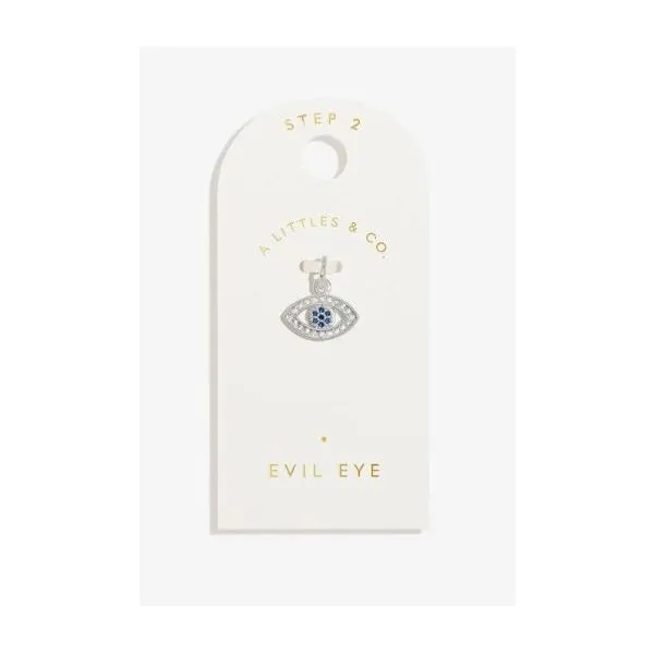 Charm Bar- Evil Eye - Silver Plated Small Charm Puckett's Fine Jewelry Benton, KY