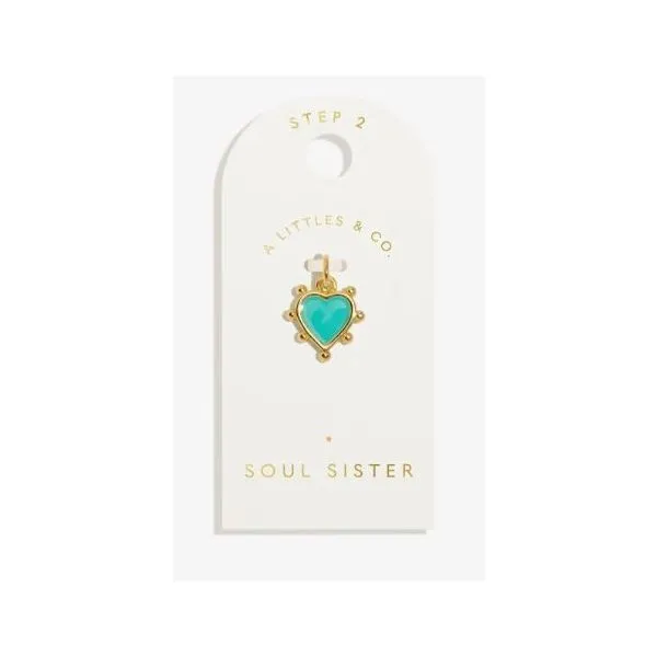 Charm Bar- Soul Sister - Gold Tone Plated Small Charm Puckett's Fine Jewelry Benton, KY