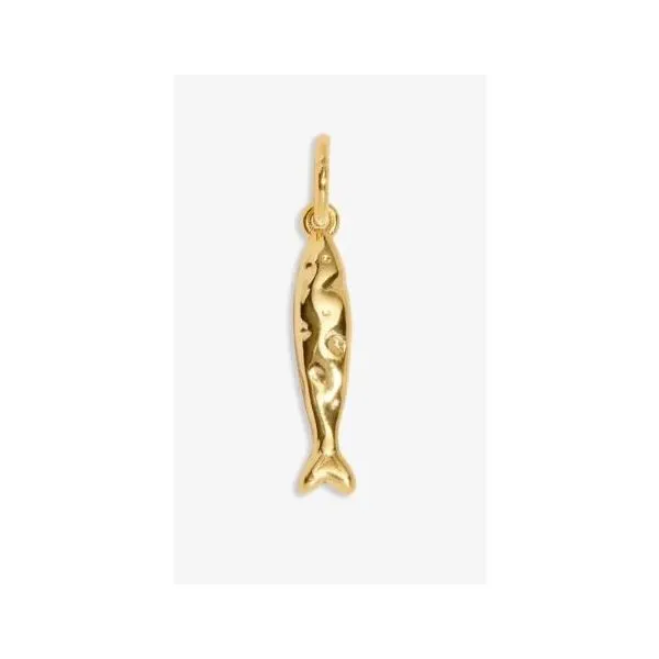 Charm Bar -Go With The Flow - Gold Tone Plated Small Charm Image 2 Puckett's Fine Jewelry Benton, KY
