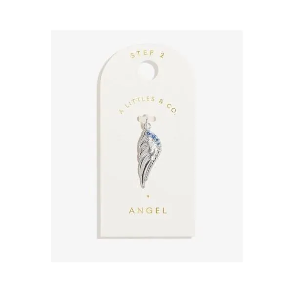 Charm Bar - Angel - Silver Plated Medium Charm Puckett's Fine Jewelry Benton, KY