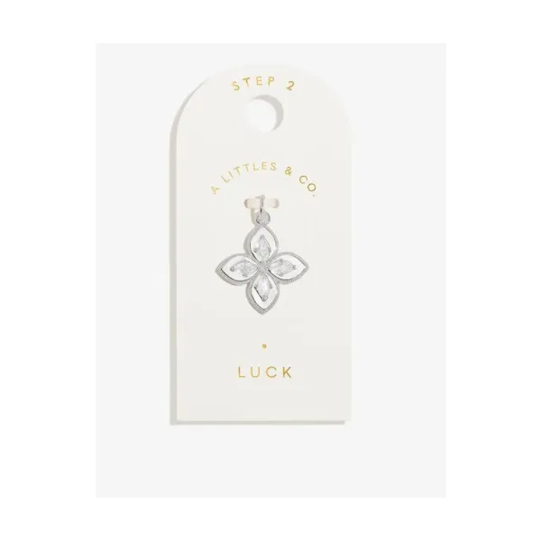 Charm Bar- Luck - Silver Plated Medium Charm Puckett's Fine Jewelry Benton, KY