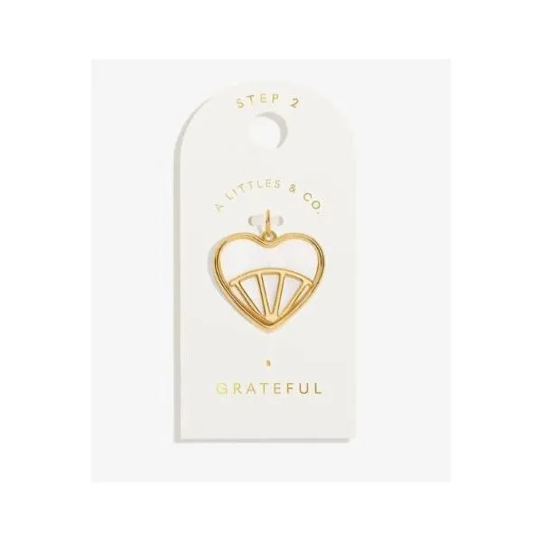 Charm Bar Grateful - Gold Tone Plated Large Charm Puckett's Fine Jewelry Benton, KY
