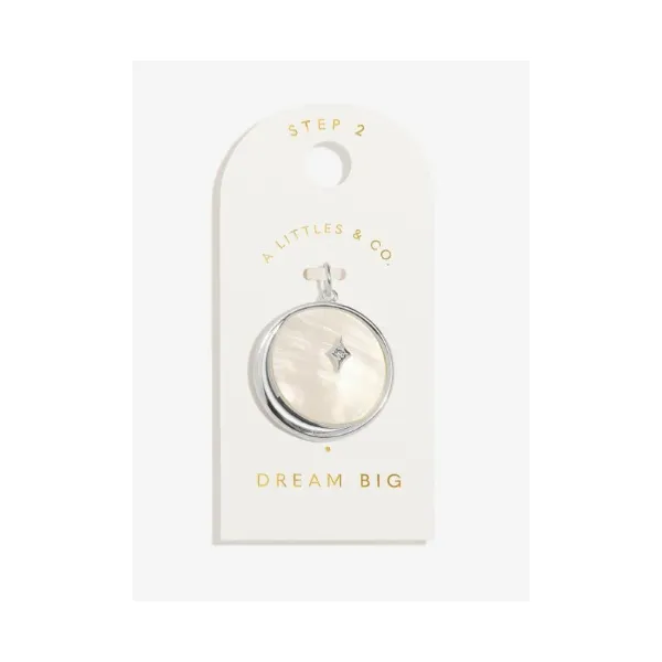 Charm Bar -Dream Big - Silver Plated Large Charm Puckett's Fine Jewelry Benton, KY