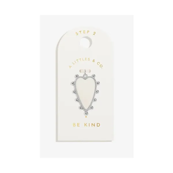 Charm Bar -Be Kind- Silver Plated Large Charm Puckett's Fine Jewelry Benton, KY