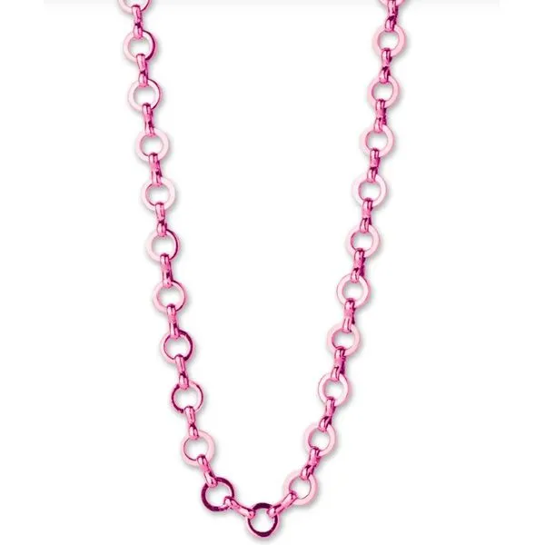 CHARM IT! PINK CHAIN NECKLACE Puckett's Fine Jewelry Benton, KY