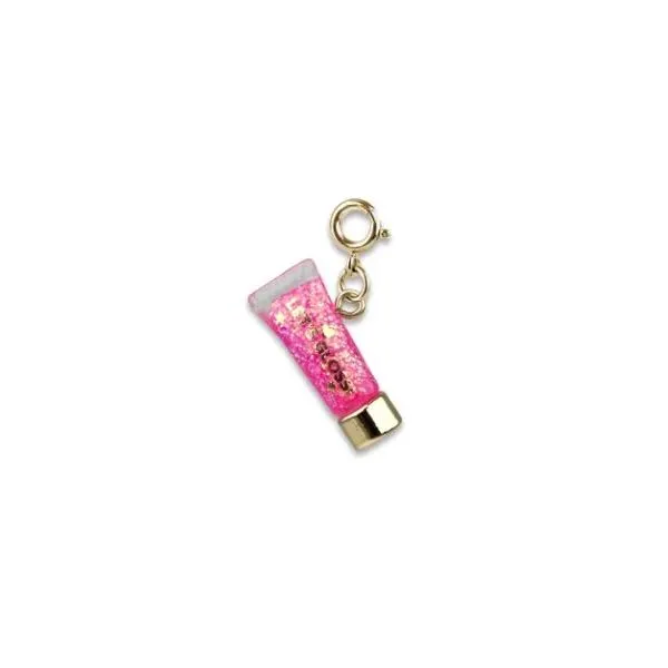 CHARM IT! GOLD GLITTER LIP GLOSS CHARM Puckett's Fine Jewelry Benton, KY