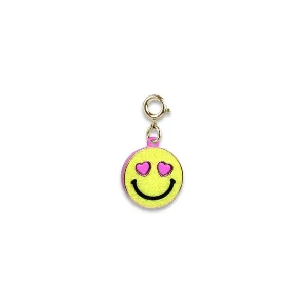 CHARM IT! GLITTER SMILEY FACE CHARM Puckett's Fine Jewelry Benton, KY