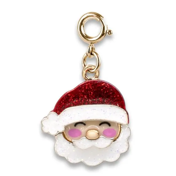 Charm It! Gold Tone Glitter Santa Charm Puckett's Fine Jewelry Benton, KY