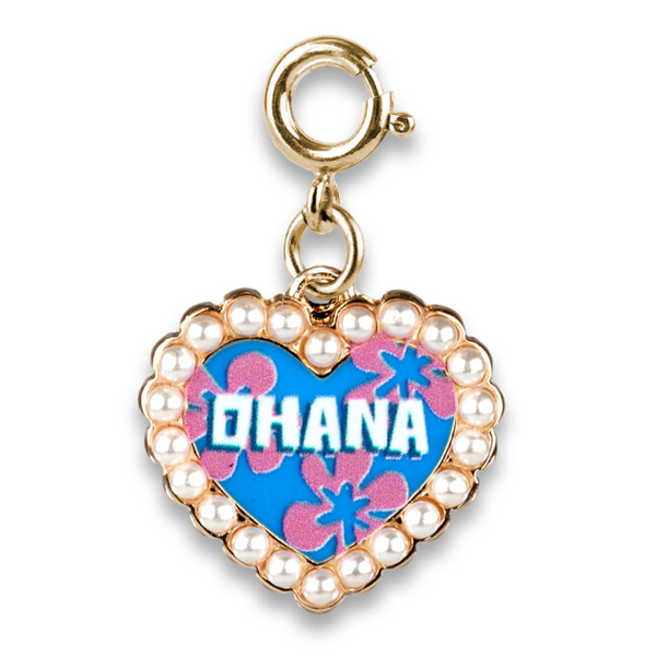 CHARM IT! Gold Ohana Pearl Heart Charm Puckett's Fine Jewelry Benton, KY