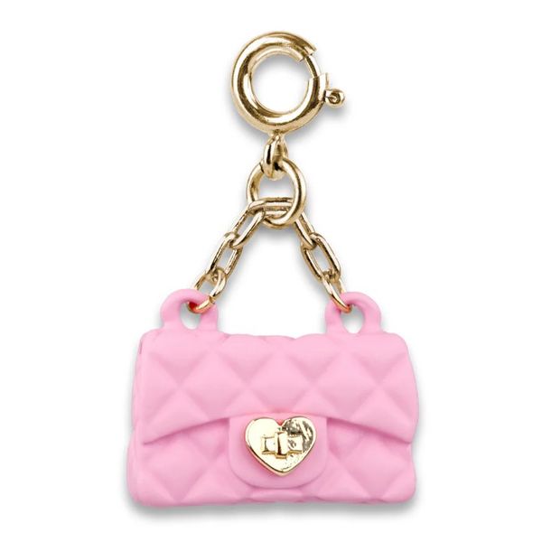Charm It! Gold Pink Purse Charm Puckett's Fine Jewelry Benton, KY