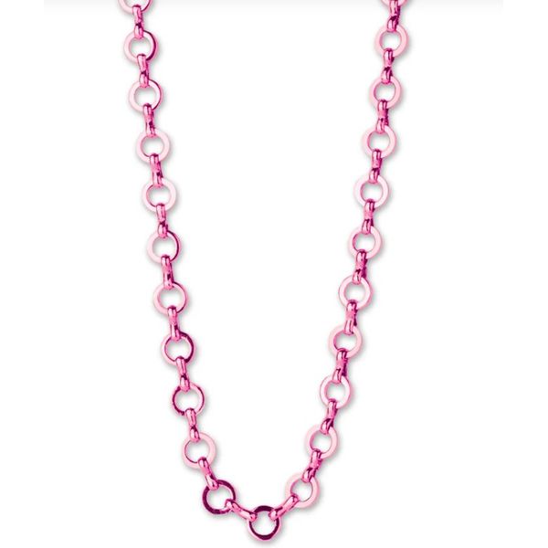 CHARM IT! PINK CHAIN NECKLACE Puckett's Fine Jewelry Benton, KY