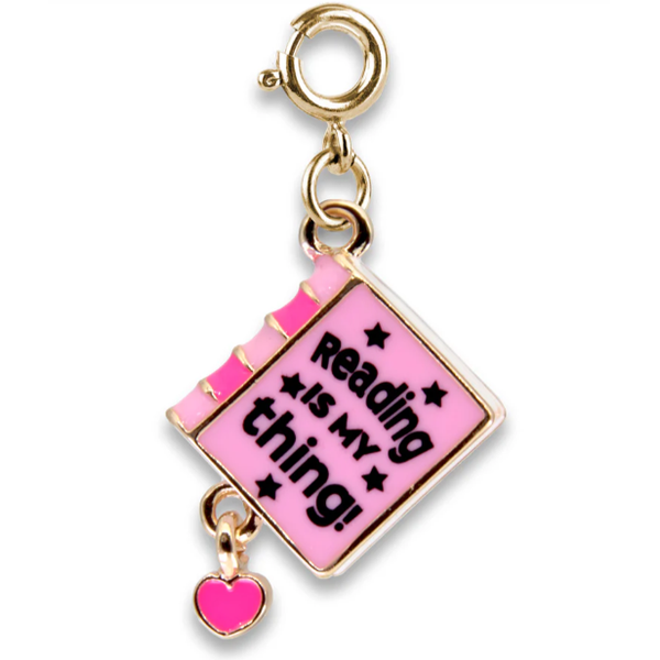 CHARM IT! GOLD BOOK CHARM Puckett's Fine Jewelry Benton, KY