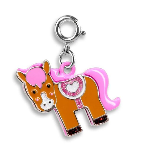 Charm It! Gold Glitter Horse Charm Puckett's Fine Jewelry Benton, KY