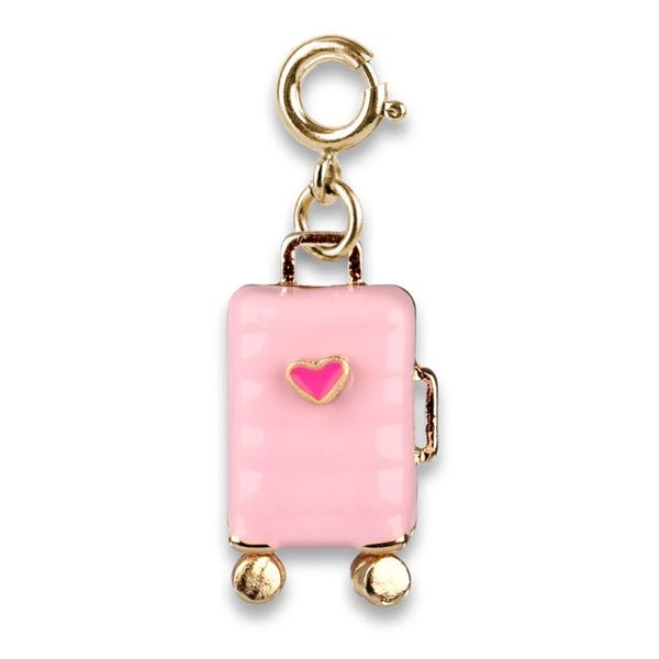 Charm It! Gold Suitcase Charm Puckett's Fine Jewelry Benton, KY