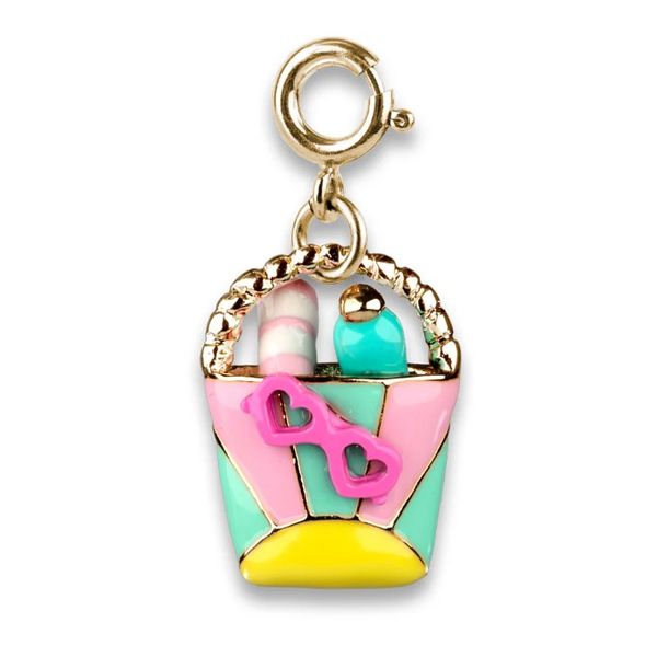 Charm It! Gold Beach Bag Charm Puckett's Fine Jewelry Benton, KY