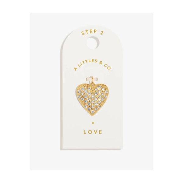 CHARM BAR CHARM, LOVE, GOLD TONE PLATED MEDIUM CHARM Puckett's Fine Jewelry Benton, KY