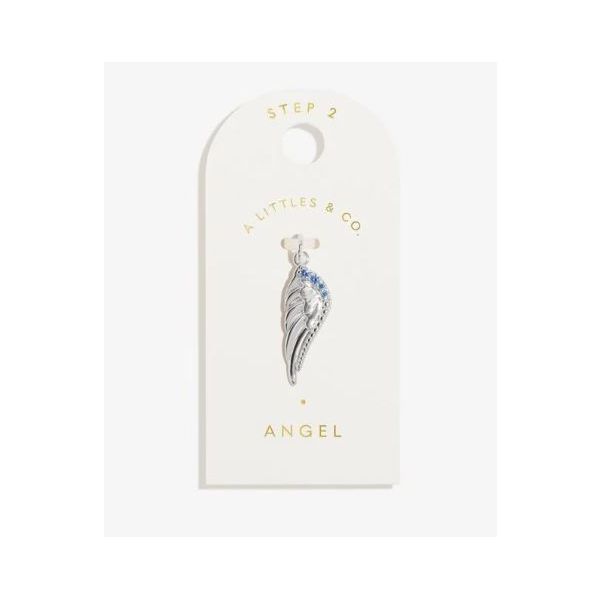Charm Bar - Angel - Silver Plated Medium Charm Puckett's Fine Jewelry Benton, KY