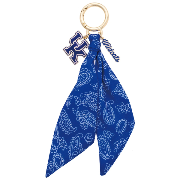 Kentucky Wildcats Logo Bandana Bag Charm Puckett's Fine Jewelry Benton, KY