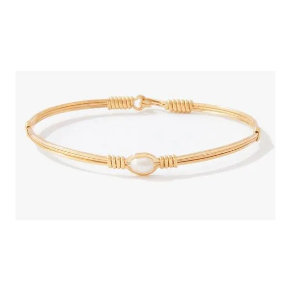 Ronaldo Pearl of My Heart Bracelet - 14K Gold Artist Wire - 7.5" Puckett's Fine Jewelry Benton, KY