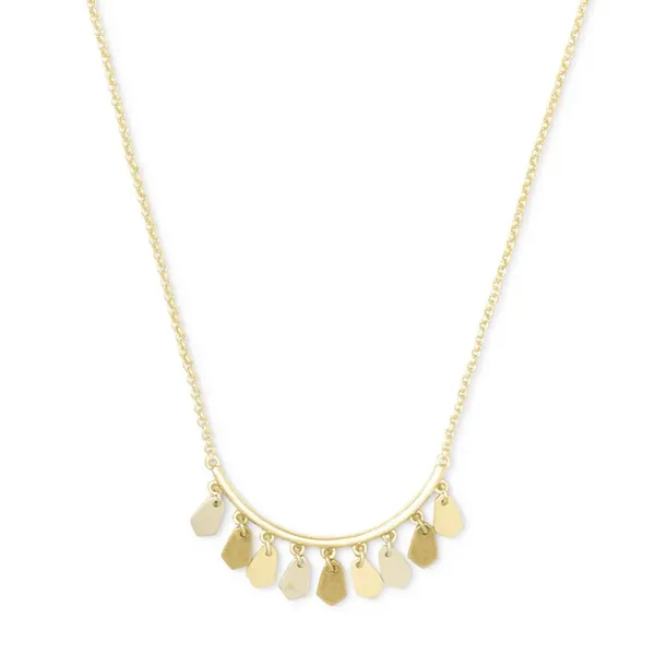 Kendra Scott Sydney Short Pendant Vintage Gold Tone Puckett's Fine Jewelry Benton, KY