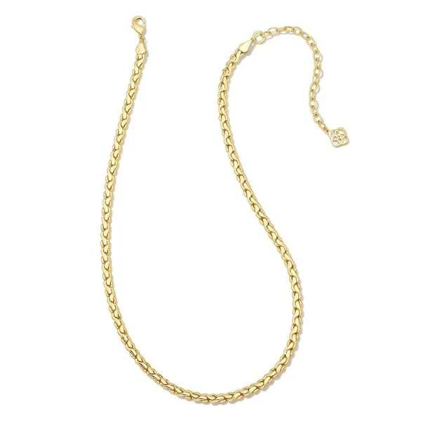 Kendra Scott BRIELLE CHAIN NECKLACE GOLD TONE Puckett's Fine Jewelry Benton, KY