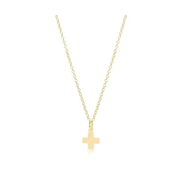 Enewton 16" Gold Fashion Necklace - Signature Cross Puckett's Fine Jewelry Benton, KY