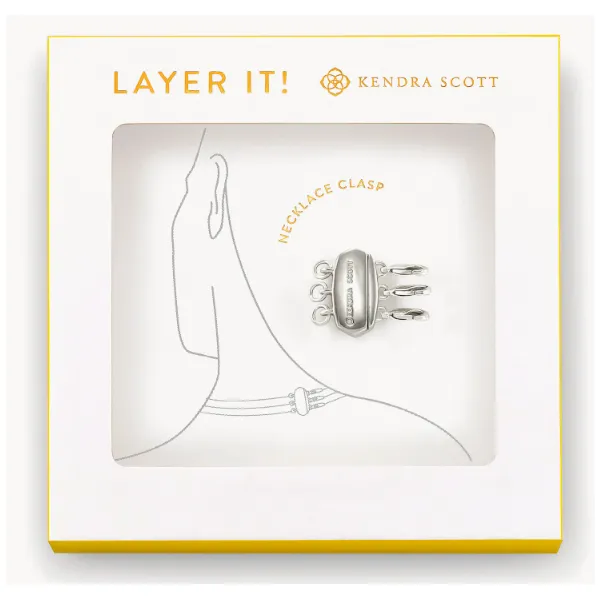 Kendra Scott Silver Tone Fashion Necklace Puckett's Fine Jewelry Benton, KY