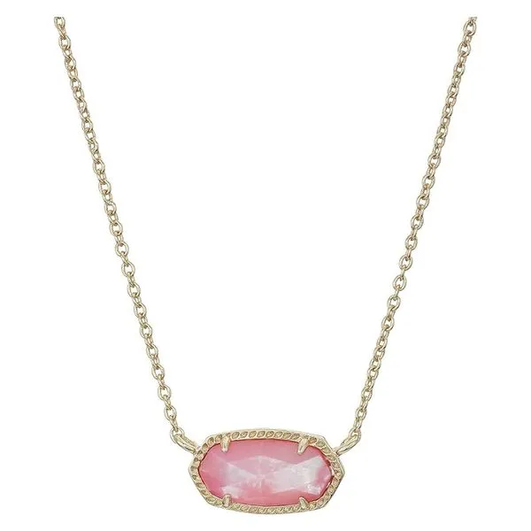 KENDRA SCOTT ELISA NECKLACE - GOLD BLUSH IVORY MOP Puckett's Fine Jewelry Benton, KY