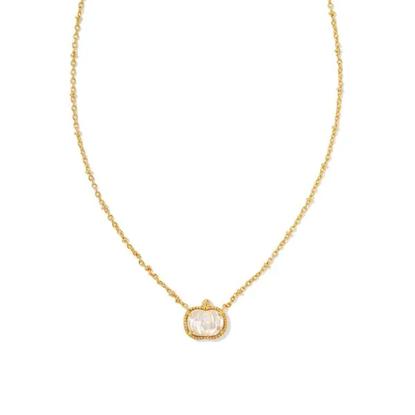 Kendra Scott Short Necklace Gold Tone Ivory MOP Puckett's Fine Jewelry Benton, KY
