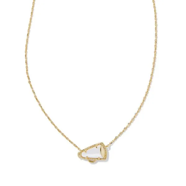 Kendra Scott Cheer Gold Short Pendant Necklace Puckett's Fine Jewelry Benton, KY