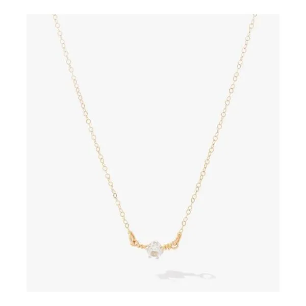 Ronaldo You Are My Sunshine Necklace, 1 Stone, 14K Gold Artisan Wire, Up To 22" Puckett's Fine Jewelry Benton, KY