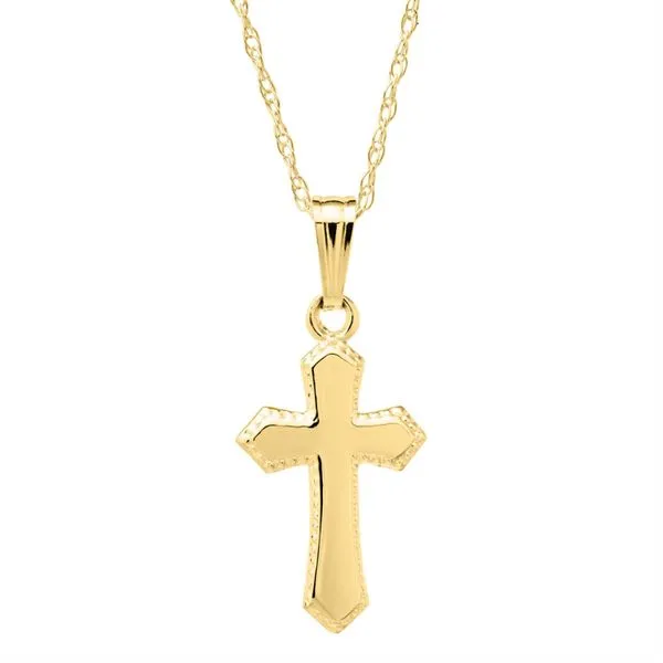 Children's 14k Gold Cross Necklace Puckett's Fine Jewelry Benton, KY